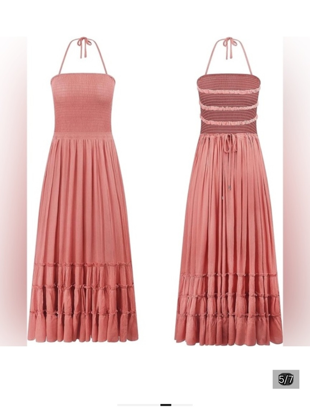 🔮AWESOME Maxi Dress in Dusty Rose - Picture 5 of 8